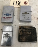 Four (4) Lighters