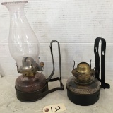Two (2) Kerosene Lamps
