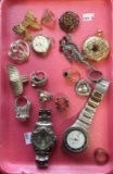 WATCHES, RINGS, PINS