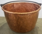 Copper Pot with Hinged Handle