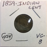 1859 INDIAN CENT.