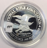 NRA SILVER .999* NATIONAL RIFLE ASSOC