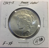 1927S PEACE DOLLAR