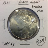 1925 PEACE DOLLAR.