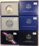 2-1986 UNC STATUE OF LIBERTY HALF. 1995 WWII