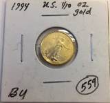 1994 US 1/10 TROY OZ GOLD