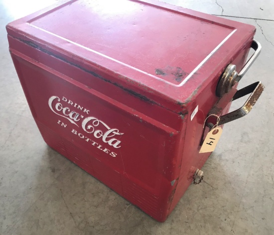 Drink Coca Cola In Bottles Cooler