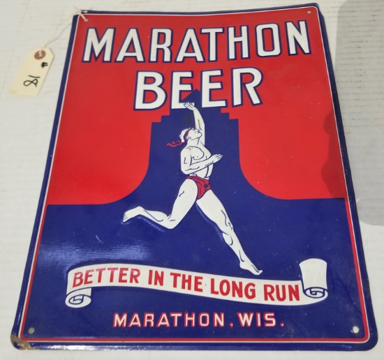 Marathon Beer "Fantasy" Sign