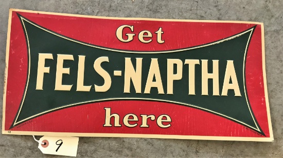 Get Feis-Naptha Here Embossed Tin Sign