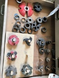 Assorted shaper bits, etc in drawer # 3