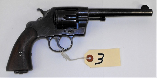 (CR) U.S. ARMY COLT 2ND ISSUE 38 6-SHOT DOUBLE ACTION REVOLVER