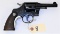 (R) COLT OFFICIAL POLICE 38 CAL 6-SHOT DOUBLE ACTION REVOLVER