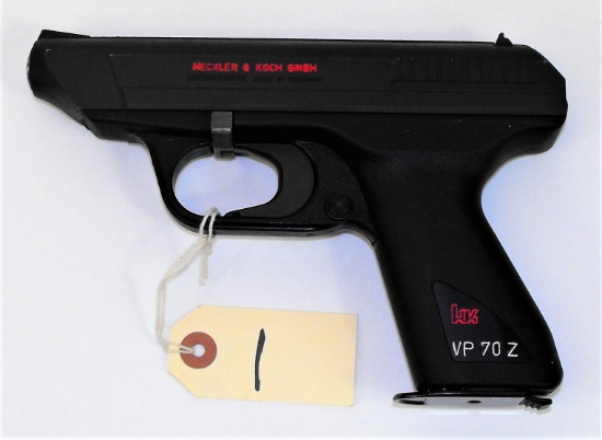 (R) HECKLER & KOCH V P 70 Z 9MMX19 PISTOL