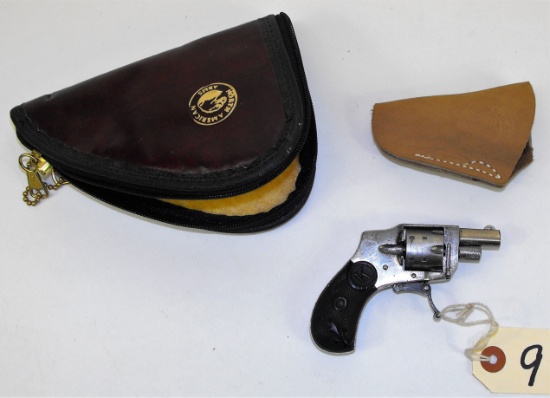 (CR) HENRY KOLB BABY HAMMERLESS 22 CAL RIMFIRE 6-SHOT REVOLVER