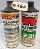 TWO (2) CANS WINCHESTER BALL POWDER