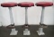 Three (3) Cushion/Bar Top Counter Stools