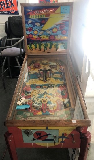 Williams "Paratrooper" Pinball Machine