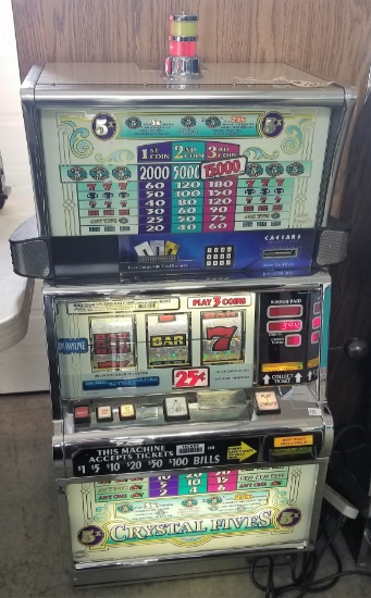 "Crystal Fives" Slot Machine
