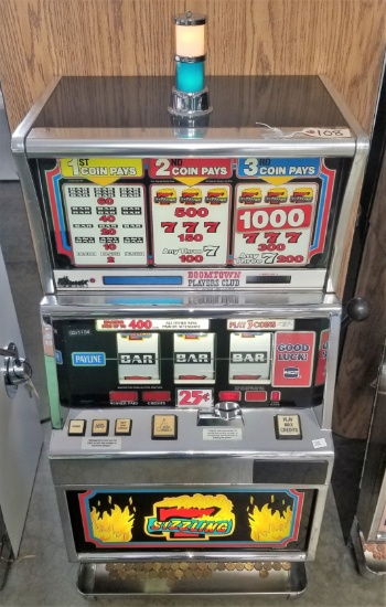 "Sizzling 7" Slot Machine