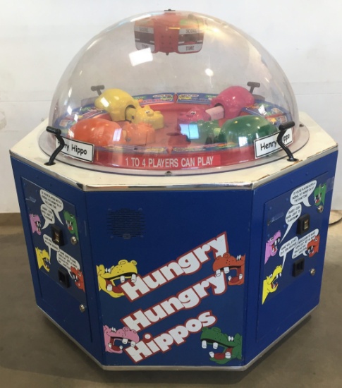 "Hungry Hungry Hippos" Arcade Machine