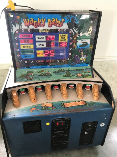 "Wacky Gator" Arcade Game