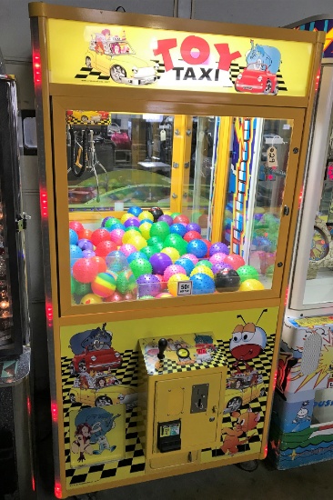 "Toy Taxi" Crane Machine