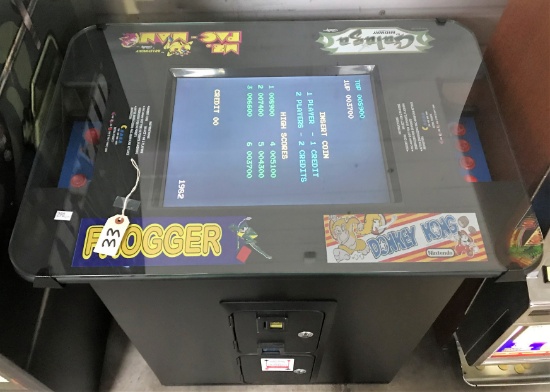 "Ms. Pacman" Multicade Arcade  Cocktail Table