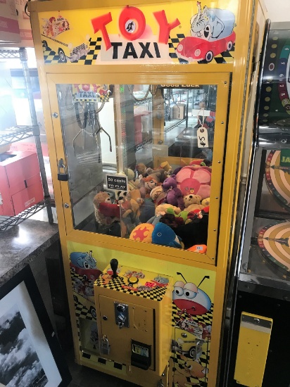 "Toy Taxi" Claw Machine
