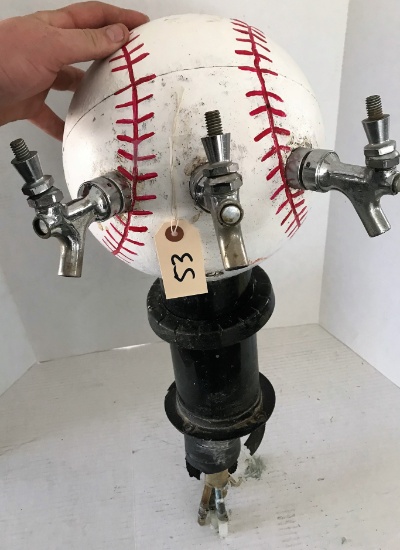 Baseball Beer Tap