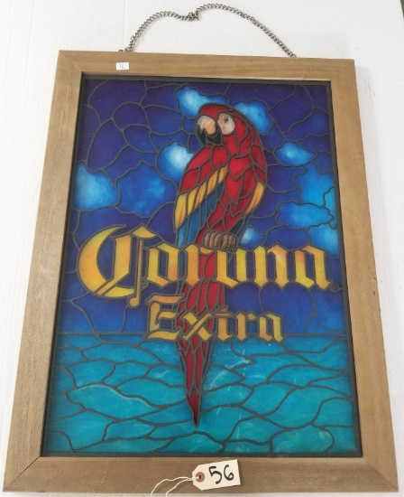"Corona Extra" Faux Stain Glass