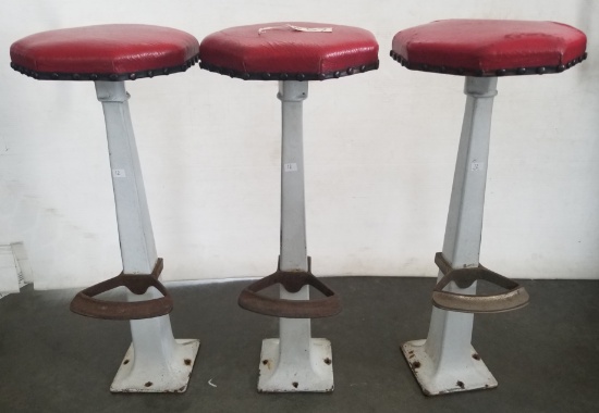 Three (3) Cushion/Bar Top Counter Stools