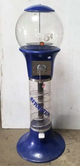 Beaver Spiral 25¢ Gumball Machine