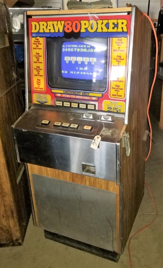 "Draw 80 Poker" machine