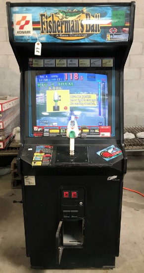 "Fisherman's Bait: A Bass Challenge" Arcade Machine