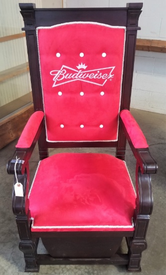 "Budweiser" Throne/Chair