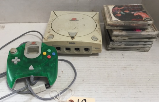 SEGA DREAMCAST SYSTEM & GAMES