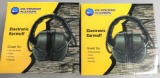 2 PAIR ELECTRONIC EAR PROTECTION