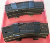 4 M1 CARBINE CLIPS (USED)