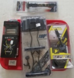 TRAY LOT OF ARCHERY SUPPLIES