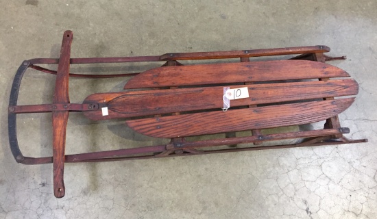 Antique Childrens Cutter Snow Sled