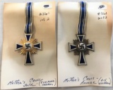 GERMAN MOTHER'S CROSSES