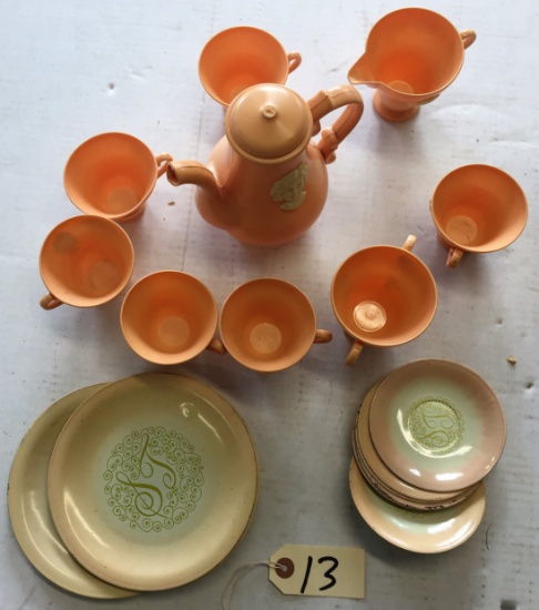 Shirley Temple Tea Set