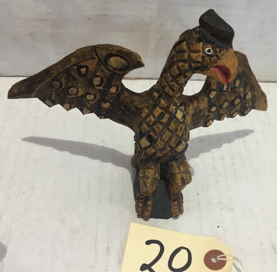 Daniel Strawser Folk Art Eagle