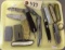 Variety of Pocket Knives