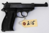 (CR) German Walther P-38 9MM Luger Pistol