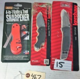 Knives & Sharpener