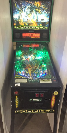 "Godzilla" Pinball machine