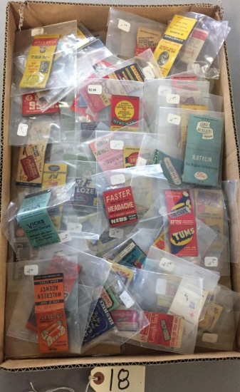 Medical/Medicine Matchbook Collection