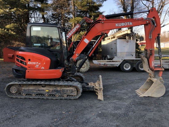 2015 Kubota KX057-4 mini excavator