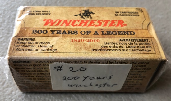 Winchester High Velocity Ammo